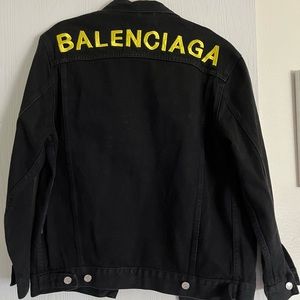 Balenciaga Denim Shirt Jacket